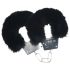 Ouch! - Plush Handcuffs (Black)
