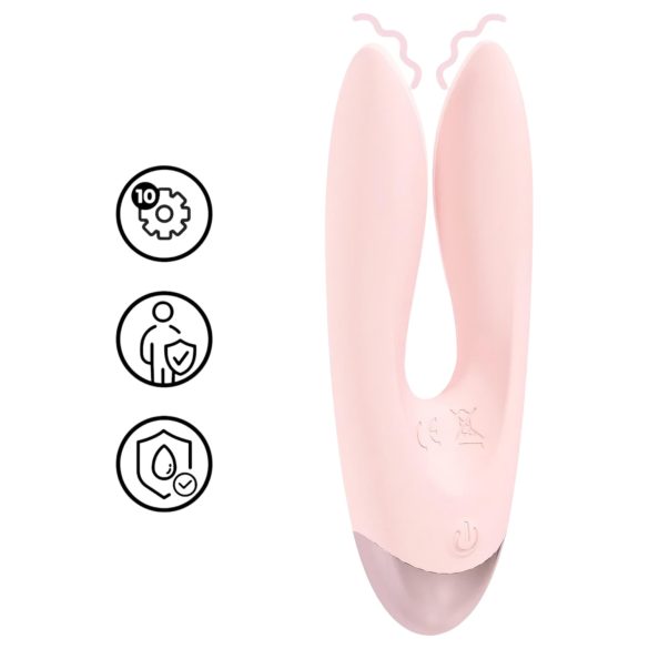Loveline Amour - Dual-Arm Vibrator (Pink)