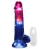 REALROCK - Glowing Vibrator with Balls - 20cm