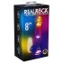 REALROCK - Glowing Vibrator with Balls - 20cm