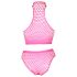 Ouch! - Glow-in-the-Dark Lingerie Set (Pink)