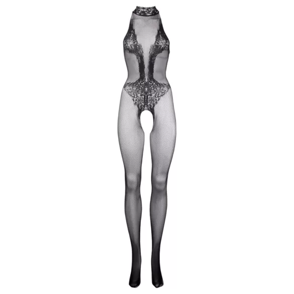 Le Désir - Lace Mesh Bodysuit - Black, Sizes S-XL