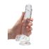REALROCK - Clear Lifelike Dildo - Transparent (19cm)