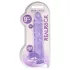 REALROCK - Lifelike Transparent Dildo - Purple (22cm)