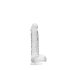 REALROCK - 15cm Crystal-Clear Lifelike Dildo