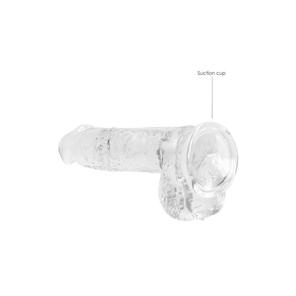 REALROCK - 15cm Crystal-Clear Lifelike Dildo