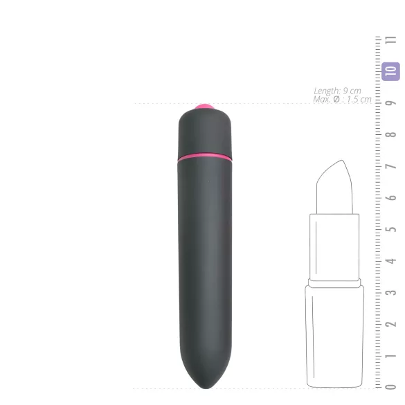 EasyToys Bullet - wand vibrator (black)