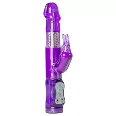 Easytoys Rabbit - Rotating Pearl Clitoral Vibrator (Purple)