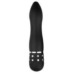 Easytoys Diamond Curved - Mini Black Wand Vibrator
