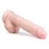 Easytoys - Large Suction Cup Dildo with Balls (26.5cm) - Natural