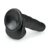 Easytoys - Large Suction Cup Dildo with Balls (10.4") - Black