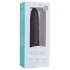 Easytoys Power Vibe - Twisted Silicone Rod Vibrator (Black)