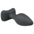 Easytoys - Small Silicone Anal Plug (Black)