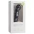 EasyToys Ribbed - Suction Cup Anal Dildo (14cm) - Black