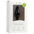 EasyToys Ringed Anal Plug - Medium (Black)