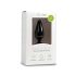 EasyToys Ringed Anal Plug - Medium (Black)