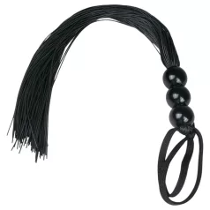 Easytoys Silicone Whip - Black Silicone Flogger