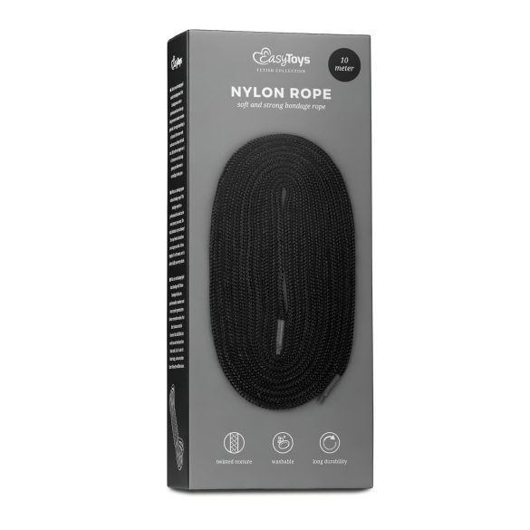 Easytoys Bondage Rope (10m) - Black