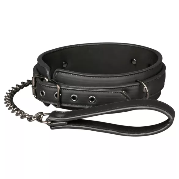 Easytoys - Fetish Collar and Leash Set (Black)