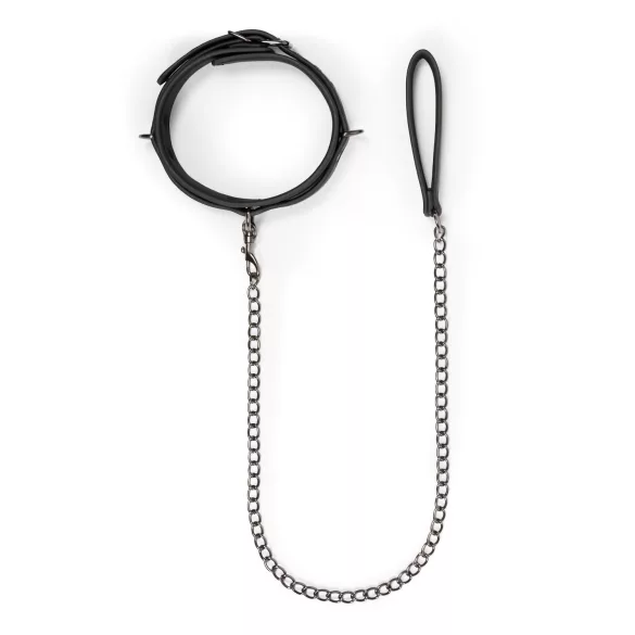 Easytoys - Fetish Collar and Leash Set (Black)