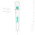 MyMagicWand - powerful massager vibrator (white-turquoise)
