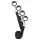 EasyToys - Bed Restraint Set (Black)