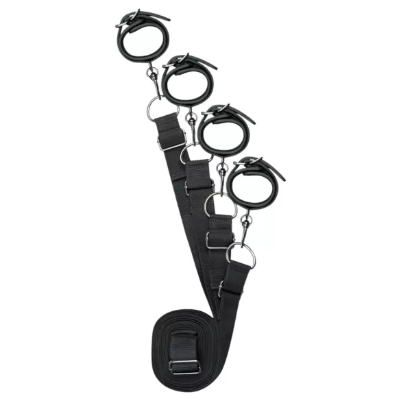 EasyToys - Bed Restraint Set (Black)