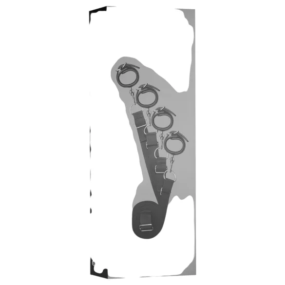 EasyToys - Bed Restraint Set (Black)
