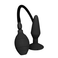 MenzStuff L - Inflatable Anal Plug - Black (Large)
