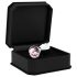 Rimba XS - Pink Gem Metal Anal Plug (Silver)