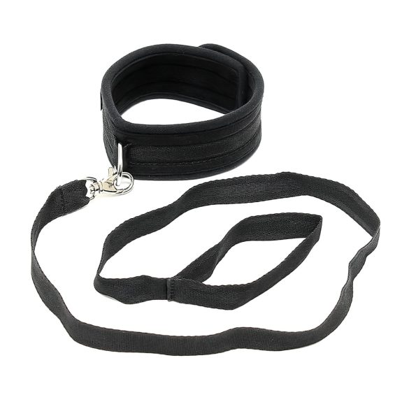Rimba Soft - Gentle Collar & Leash Set (Black)