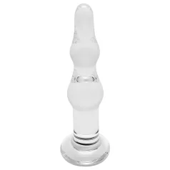 Rimba Dolly - Transparent Wavy Glass Anal Dildo
