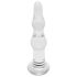 Rimba Dolly - Transparent Wavy Glass Anal Dildo