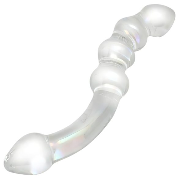 Rimba Dolly - Transparent Wavy Glass Anal Dildo
