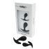 Rimba Copenhagen - Black Anal Plug Set (2 pieces)