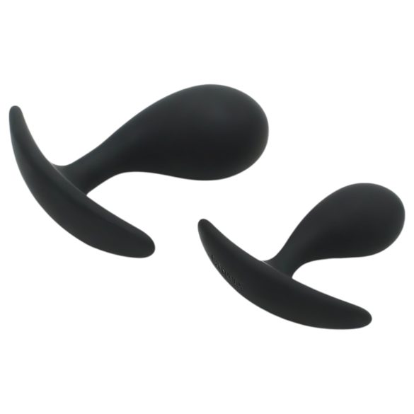 Rimba Copenhagen - Black Anal Plug Set (2 pieces)