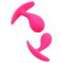 Rimba Copenhagen - Pink Anal Plug Set (2 pcs)