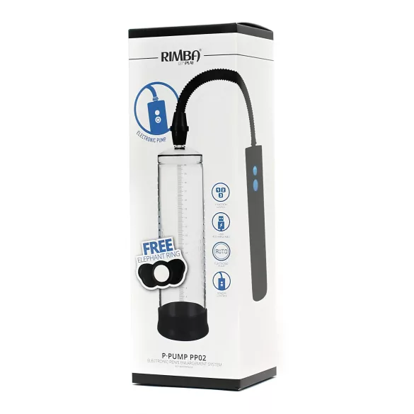 Rimba P-PP02 - Automatic Penis Pump (Transparent)