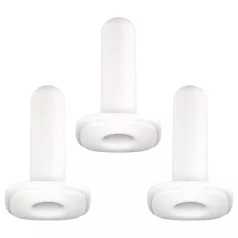 Kiiroo Onyx Tight Fit Masturbator Sleeve - 3 Pack (White)
