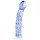 Gildo Glass No. 5 - Spiral Glass Dildo (Clear Blue)