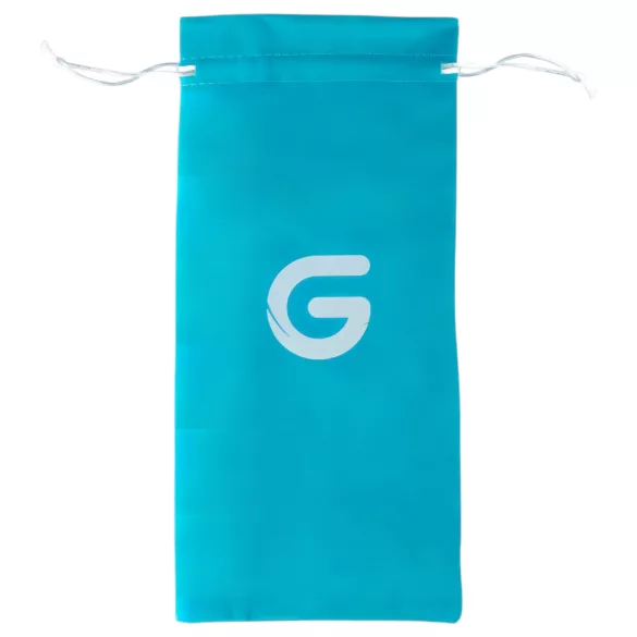 Gildo Glass No. 5 - Spiral Glass Dildo (Clear Blue)