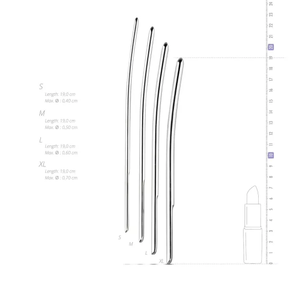 SINNER 175 – Steel Dilator Set (4 Pieces) – Beginner-Friendly