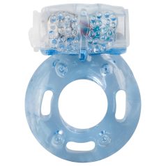 Easytoys - One-Touch Vibration Ring (Blue)