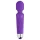 EasyToys Mini Wand - Rechargeable Massager Vibrator (Purple)