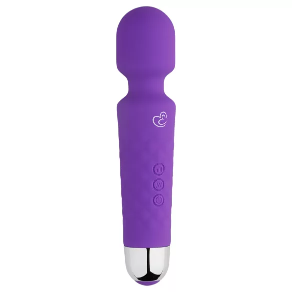 EasyToys Mini Wand - Rechargeable Massager Vibrator (Purple)