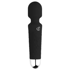 EasyToys Mini Wand - Rechargeable Massager Vibrator (Black)