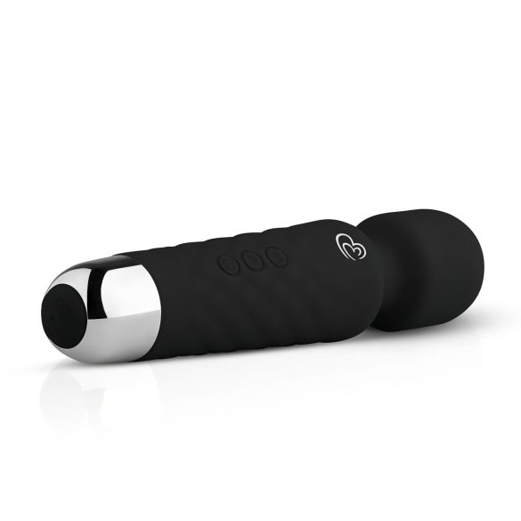 EasyToys Mini Wand - Rechargeable Massager Vibrator (Black)