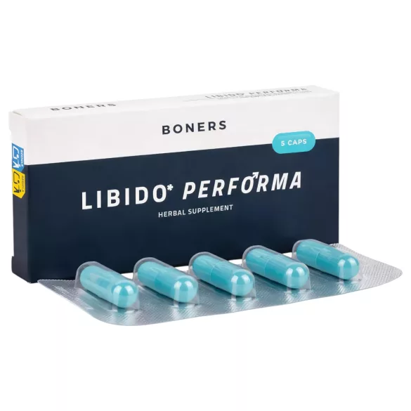 Boners Libido Performa - food supplement capsules for men (5 pcs)