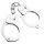 EasyToys - Silver Metal Handcuffs