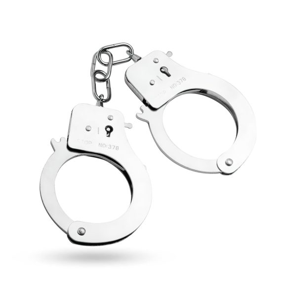 EasyToys - Silver Metal Handcuffs